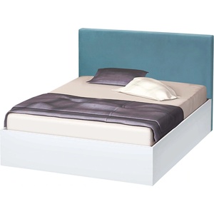 Bogdan Furniture G Легло Мебели Богдан Hey BM, бяло с табла Teks, синя