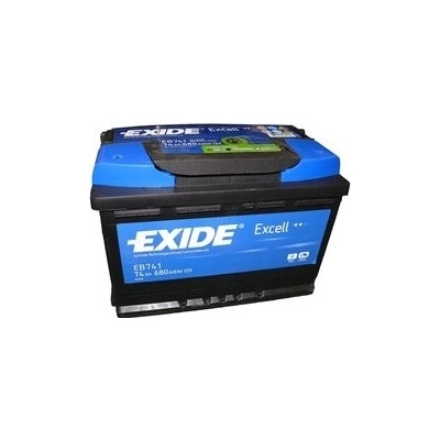 Exide Excell 12V 74Ah 680A EB741