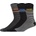 DKNY Мъжки чорапи DKNY 3 pack Mens Socks Walnut - Black/Grey