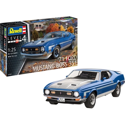 Revell '71 Ford Mustang Boss 351 1:25