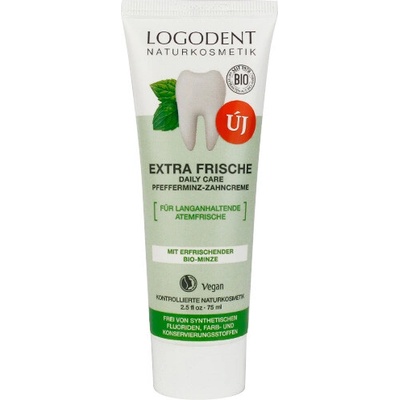 Logona Logodent EXTRA FRESH DAILY CARE Mäta bez fluóru 75 ml