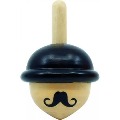 SVOORA Детска играчка - Svoora дървен пумпал Spinning Hats Господинът