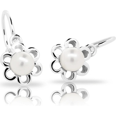 Cutie dětské stříbrné C2406 peach