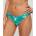 Superdry Print Cheeky bikini bottom - Blue (Bali Blue Marble)