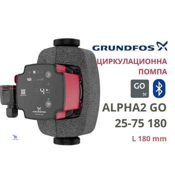 Grundfos Alpha2 Go 25-75 180 (93074276)