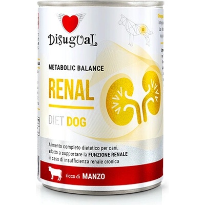 Disugual Veterinárne Renal Beef dospelý 400 g