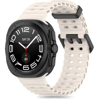 Силиконова каишка за Samsung Galaxy Watch Ultra (47mm) от Tech-Protect IconBand Pro - Starlight (5906302313181)