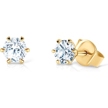 SAVICKI Обеци savicki: злато, диаманти