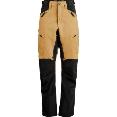 Lundhags Дамски туристически панталон Lundhags Women's Makke High Waist Curved Pant Walking trousers - Hay / Charcoal - размер 40 (EU) (110-1108-0514)