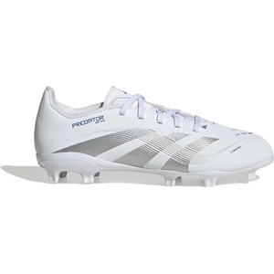 Adidas Детски футболни бутонки adidas Predator League Childrens Firm Ground Football Boots - White/Silver