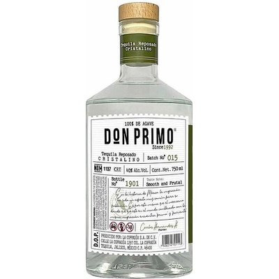La Cofradía Don Primo Reposado Cristalino 100% Agave 38% 0,7 l (holá láhev)