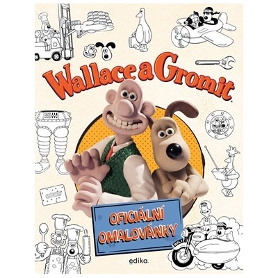 Wallace a Gromit oficiální omalovánky