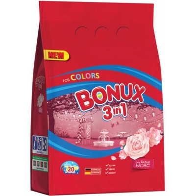 Bonux Rose prací prášok 1,17 kg 18 PD