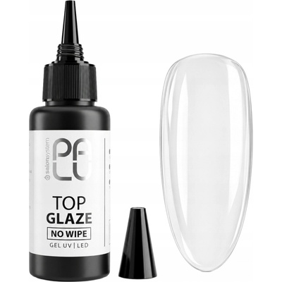 Palu Hybridní Top na Nehty Top Glaze Bezbarvý No Wipe Náplň 50g