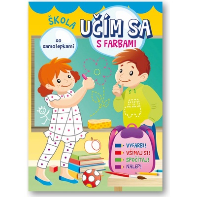 Škola so samolepkami