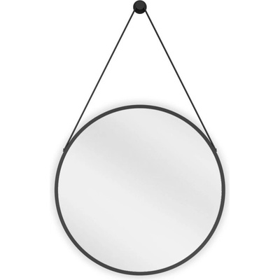 Mexen String кръгло огледало за баня 50 см, черна рамка - 9854-050-050-000-70 (9854-050-050-000-70)