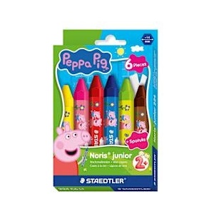 STAEDTLER Восъчни пастели NJ Peppa 6 цвята