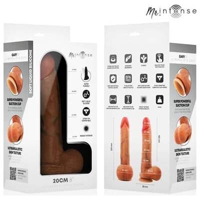MR INTENSE GARY M ULTRA-REALISTICKÉ SILIKÓNOVÉ DILDO S SEMENNÍKMI 20 CM