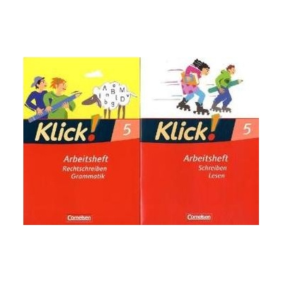 5. Schuljahr, Arbeitshefte-Paket: Rechtschreiben und Grammatik / Schreiben und Lesen, 2 Bde.