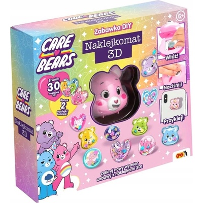 3D Nálepkomat CARE BEARS Kreatívna Sada na Výrobu Nálepiek Epee 6+