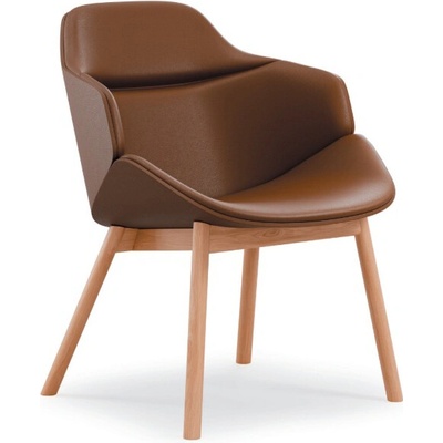 Paged Aria Lounge M-5360 Base Wood / buk morený / látka kat. 1