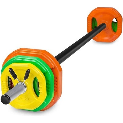 Spokey OMNI Obouruční nakládací činka Pump set 20 kg
