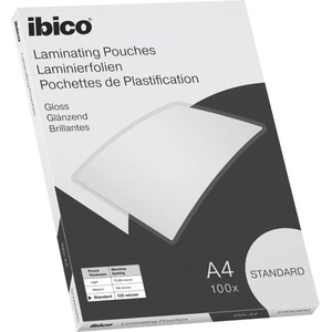 Ibico Ламиниращо фолио IBICO A/4 125 микрона гланц 100/som 627310 (627310)