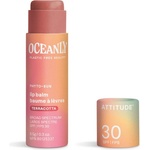 ATTITUDE Lip Balm SPF 30, Terracotta с Цинк Оксид, Oceanly-Phyto-Sun, ATTITUDE