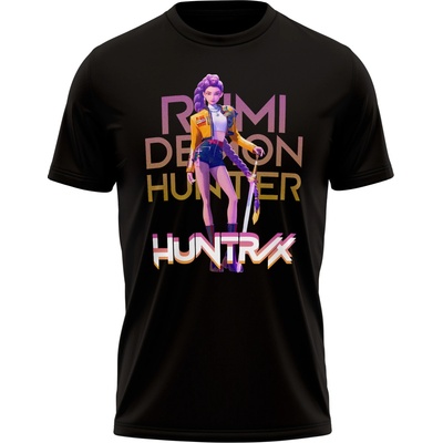 K-Pop Demon Hunters tričko Rumi černá – Zboží Dáma