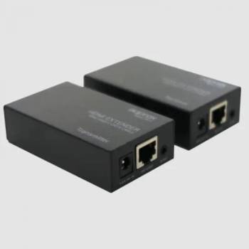 Approx HDMI удължител - RJ45 Cat 5e/6, 1080p/60Hz, HDMI1.4, черен APPC14V4 (APPC14V4)