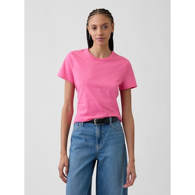 GAP Памучна тениска GAP GAP | Rozov | ЖЕНИ | XS