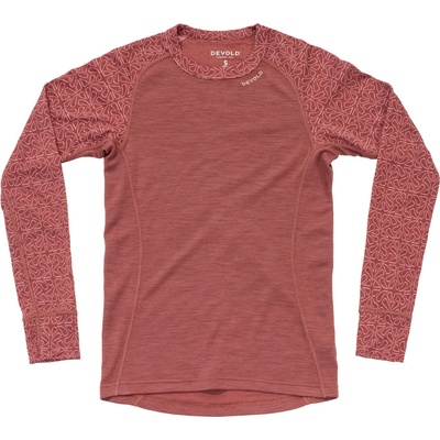 Devold Duo Active Woman Shirt LS Размер: XS / Цвят: тухлен