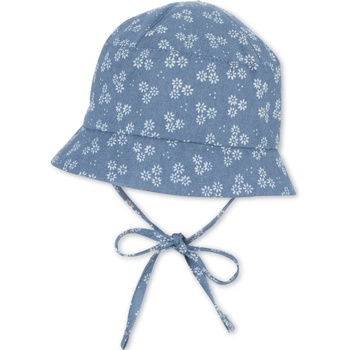 Image 1 of Sterntaler Детска лятна шапка с UV 50+ защита Sterntaler - 49 cm, 12-18 мeсеца, синя (1402315-365)