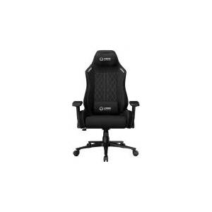LORGAR Геймърски стол Lorgar CHA41, регулируема облегалка, 150 kg, черен/бял (LRG-CHA41-BK-WH)