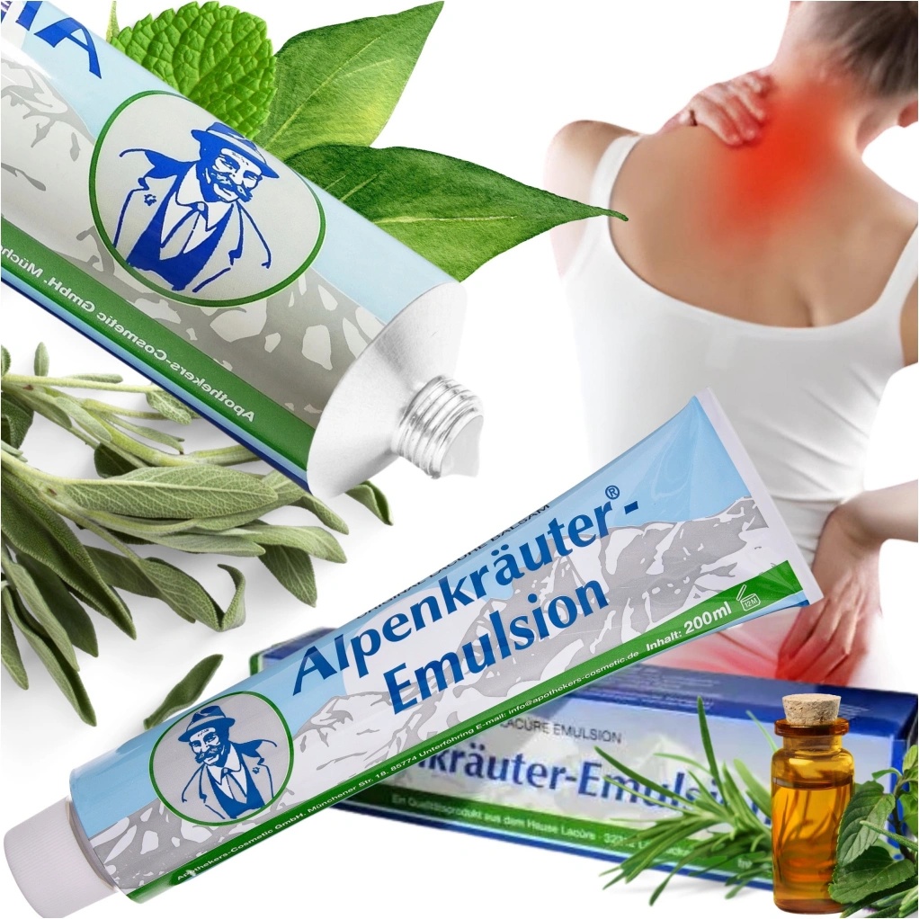ALPENKRÄUTER Emulsion – 200 Ml – Natürliche Inhaltsstoffe Für Die Hautpflege