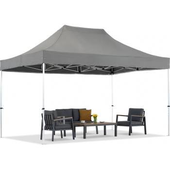 Garden Point Антрацитен градински павилион Manta 3 x 4, 4m Garden Point (GAP1361)