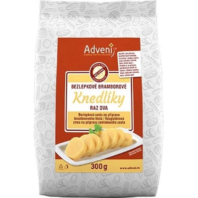 Adveni Bezlepkové bramborové knedlíky Raz dva 300 g