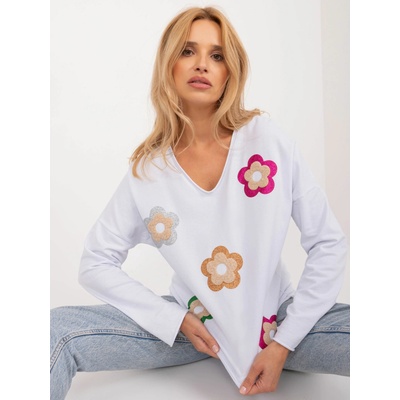 Blouse DHJ BZ 6679.22 white šedá