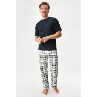 MEN-A Фланелена пижама дълга MEN-A (TARTAW_06_pyz)
