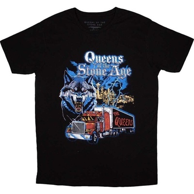 Queens Of The Stone Age Wolf Skyline Black S Риза (QOTSATS37MB01)
