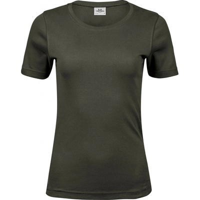Tee Jays bavlněné interlock Deep Green