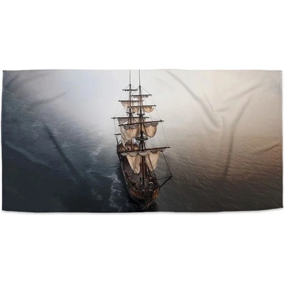 Sablio Uterák Plachetnice na klidném moři 50 x 100 cm