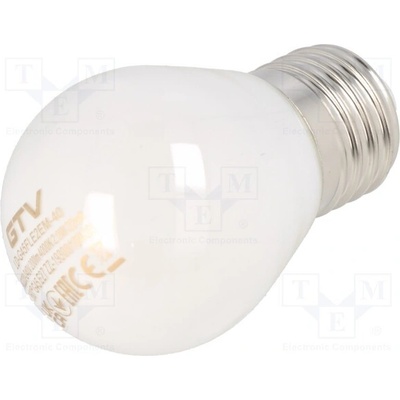 GTV Poland LD-G45FLE2EM-40 Žárovka LED mléčná E27 230VAC 200lm 2W 360° 4000K