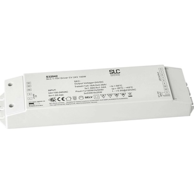 SLC Driver 24V 100W 1-10V IP20