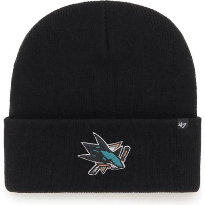 '47 NHL San Jose Sharks Haymaker Cuff Knit Blk