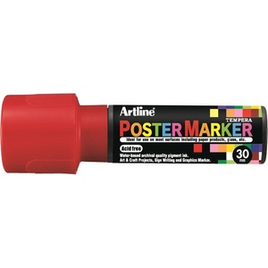Artline Постер Маркер 30 червен (EPP-30 RED)