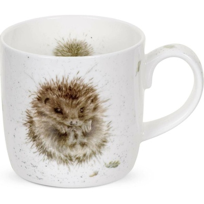 Wrendale porcelánový hrnek Awakening Hedgehog s ježkem 310 ml