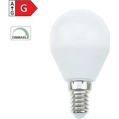 Diolamp SMD LED žárovka matná Mini Globe G45 Wifi 5W/E14/230V/RGB+CCT/380Lm/180°/Dim