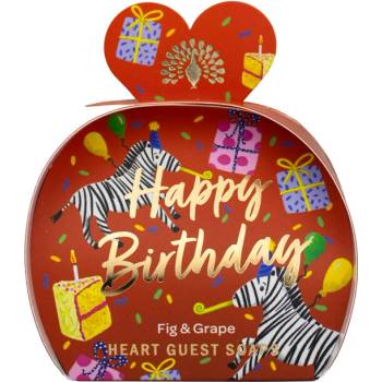 English Soap Company Sada tuhých mydiel Happy Birthday Fík & Hrozno 3 x 20 g