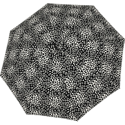 Derby Hit Long AC Loop Black & White dámsky holový vystreľovací dáždnik